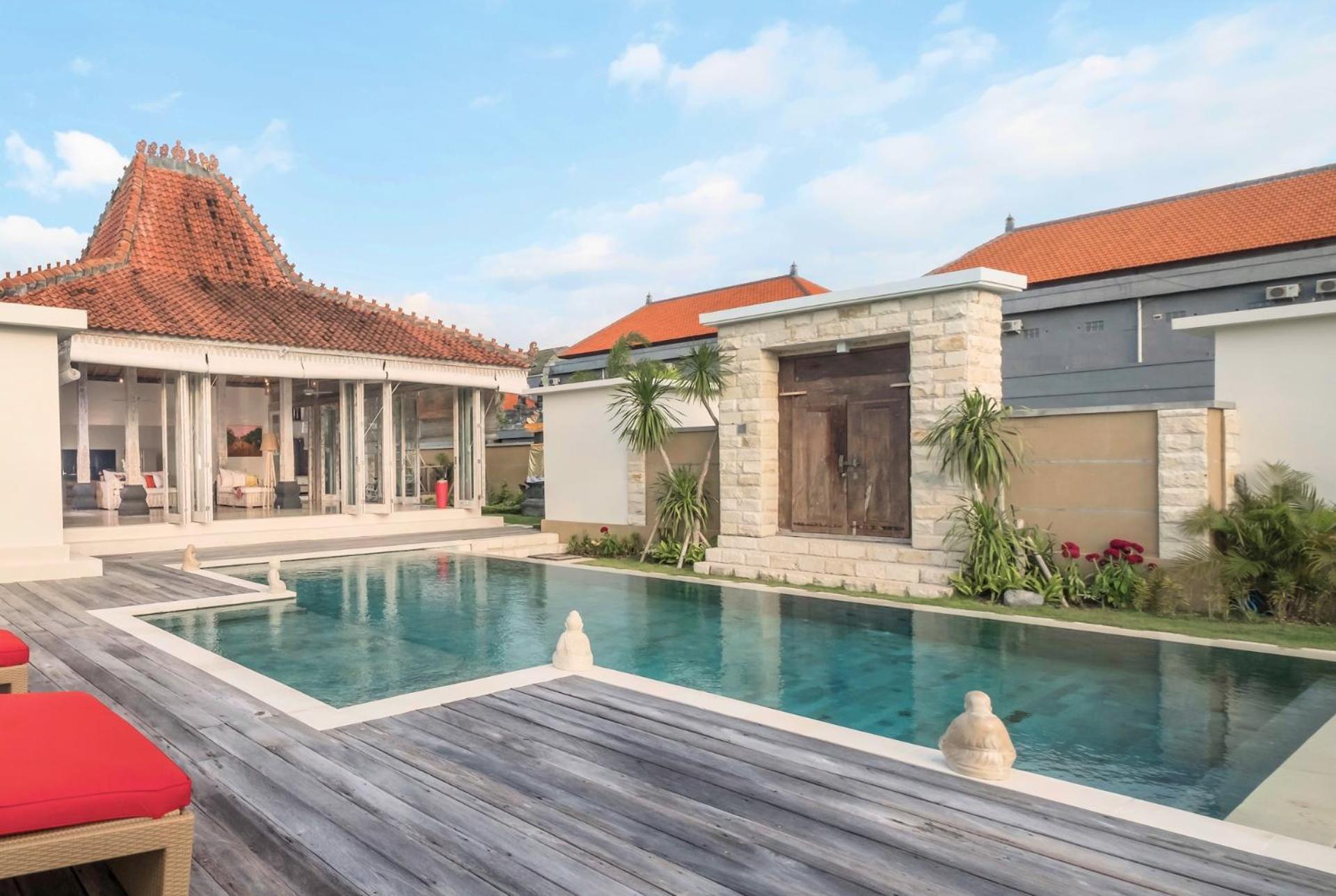 Villa Manggala - 13 Mins Walk To Berawa Beach Canggu Kültér fotó